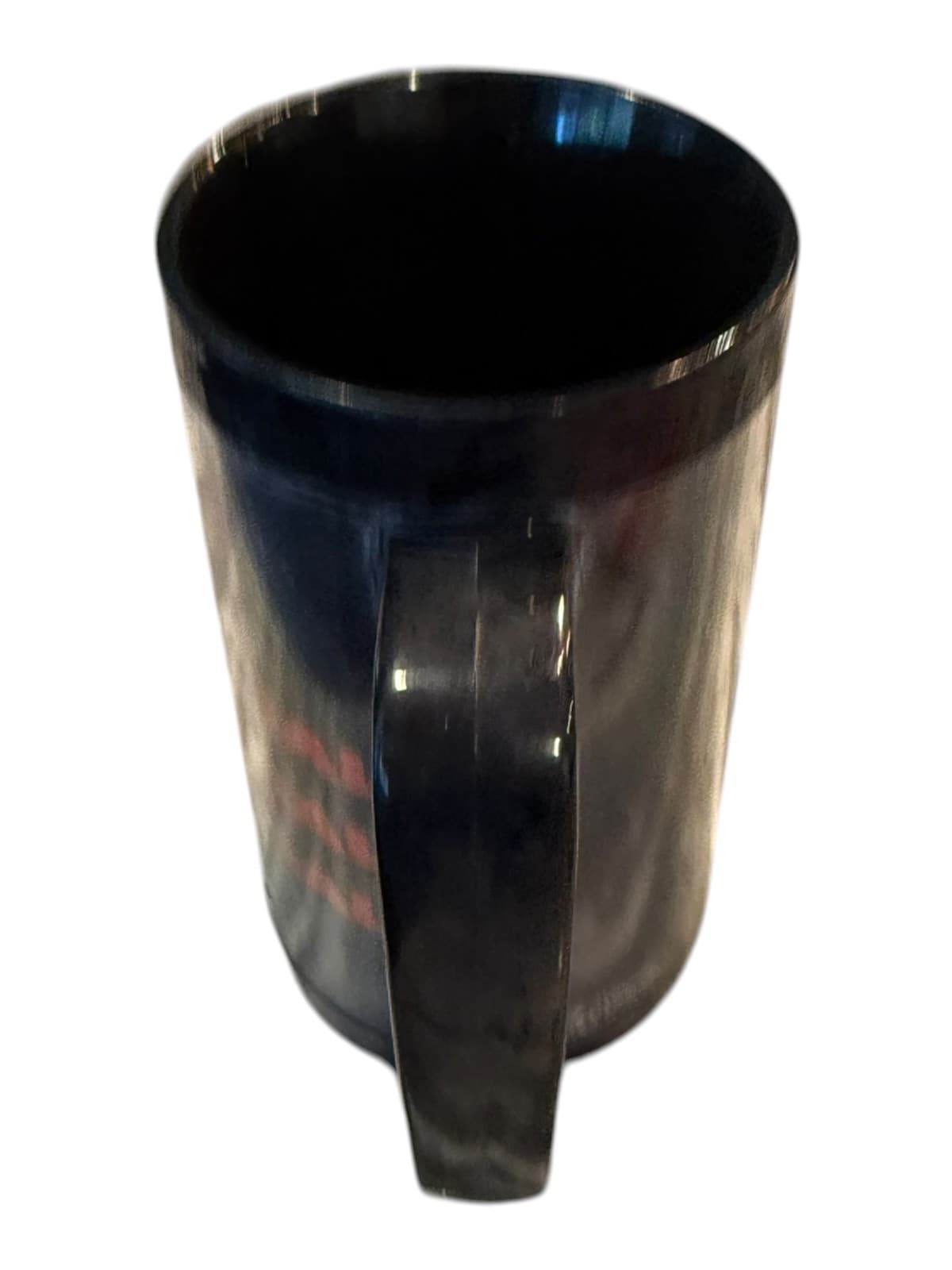 Vintage Cincinnati Bengals Helmet Logo Black/Orange Thermo Serv Plastic Mug - Thumbnail 4
