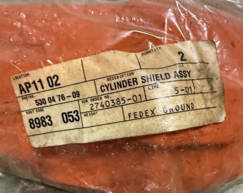 OEM HUSQVARNA CYLINDER SHIELD ASSEMBLY 530047609 - Thumbnail 2