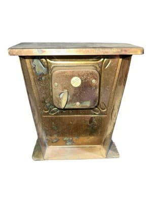 VTG Sankyo Metal Copper Piano Player The Sting Entertainer Wind-Up Music Box - Thumbnail 5