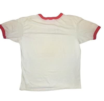 Vintage 80s Stanford Big Game Ringer T-Shirt “De Kappitate The Weenies” vs Cal - Thumbnail 2