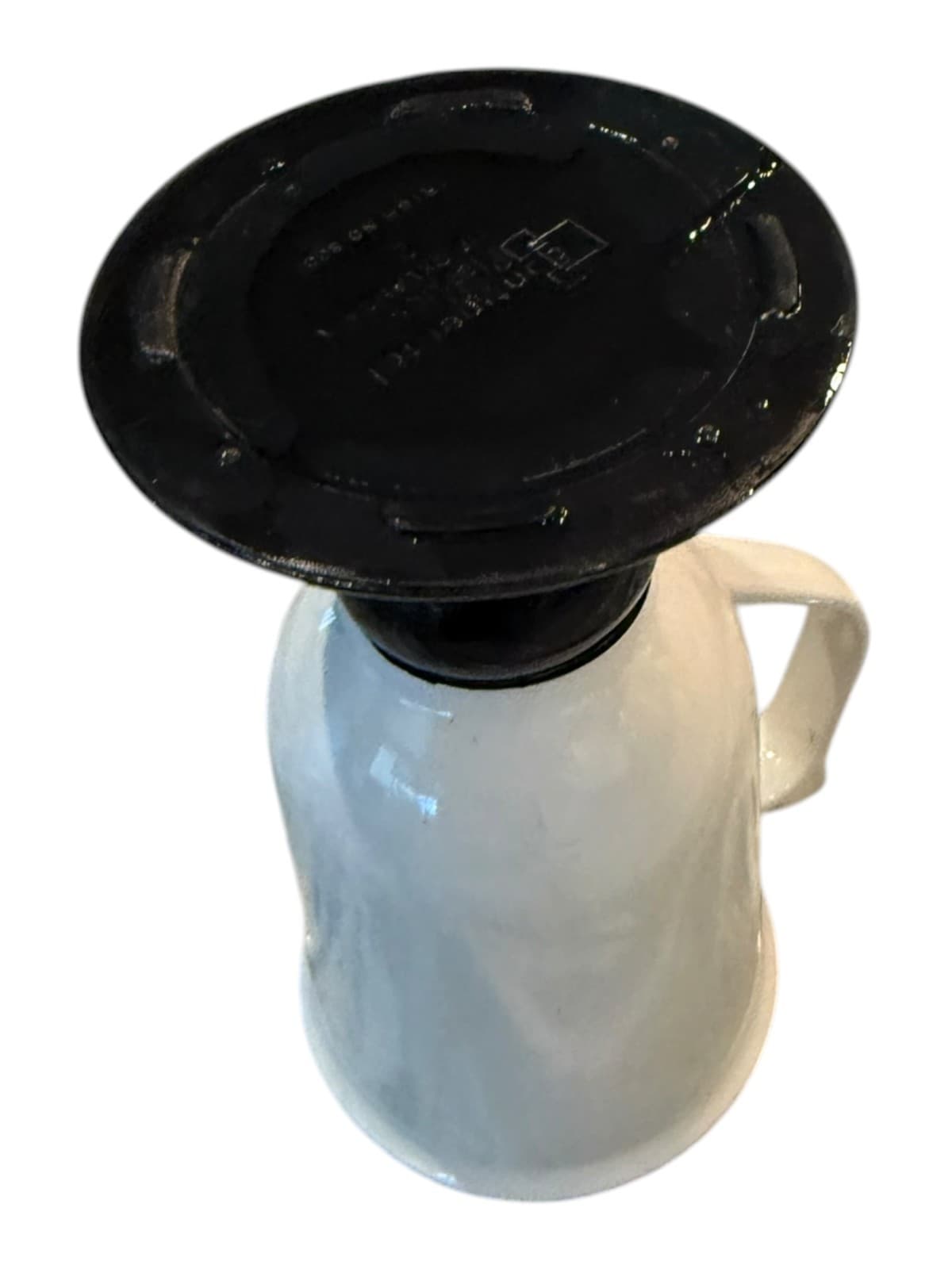 Vintage Red Lobster Restaurant Ads Pedestal Black Base White Plastic Mugs - Thumbnail 3