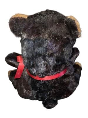 Vintage Real Mink Fur Teddy Bear Costa Mesa Furs Think MINK Tag - Thumbnail 9