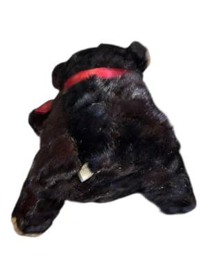 Vintage Real Mink Fur Teddy Bear Costa Mesa Furs Think MINK Tag - Thumbnail 8