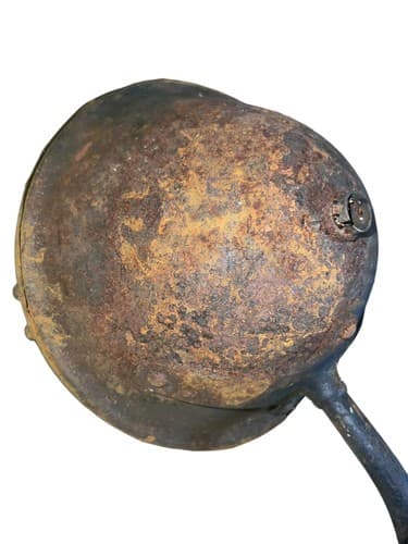 Vintage Ford Model T Headlight Lamp Assembly Original Glass Lens, Rustic Patina - Thumbnail 7