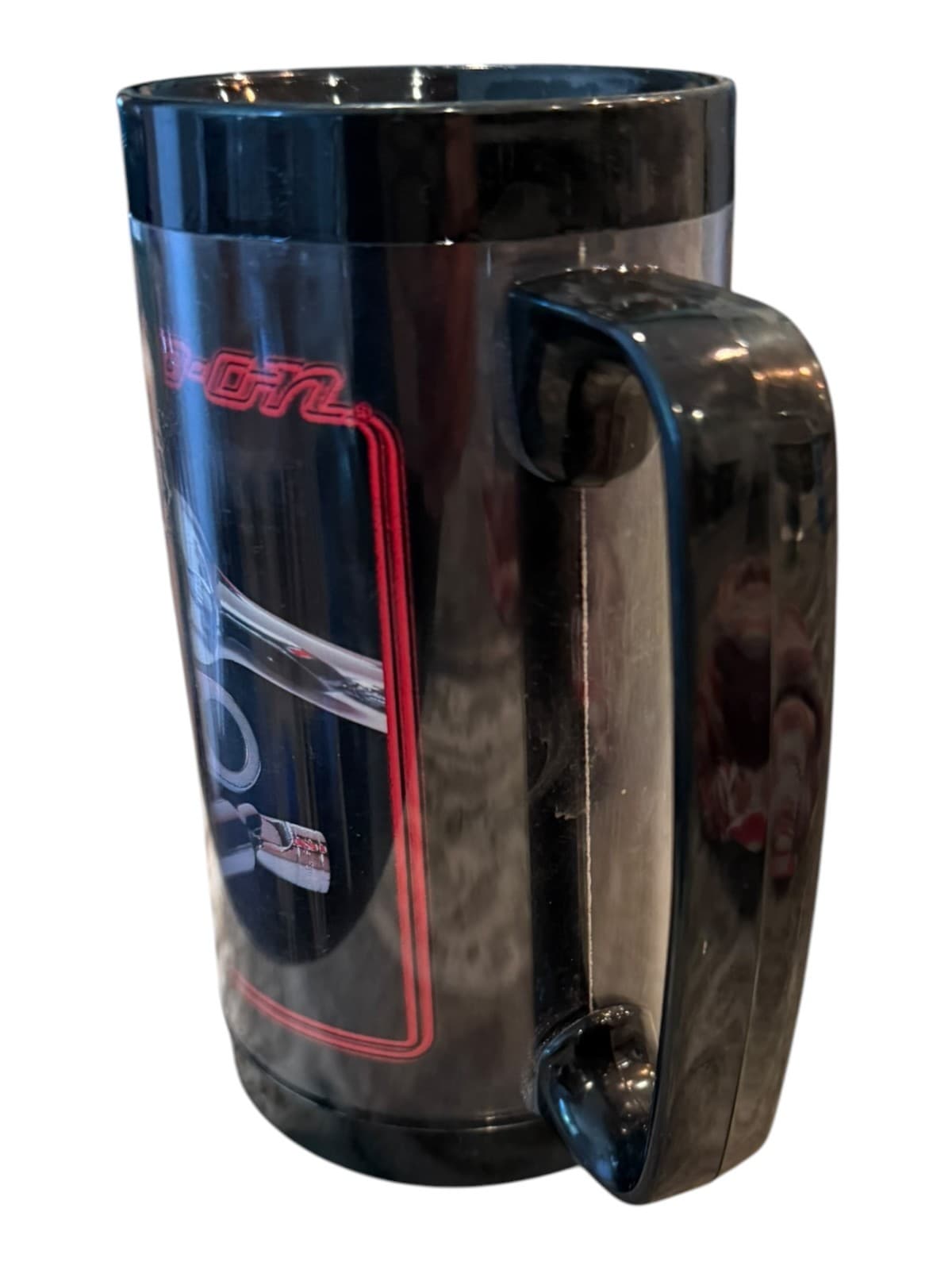 Vintage Snap-on Tools Advertising Thermo Serv Insulated Travel Mug Black - Thumbnail 5