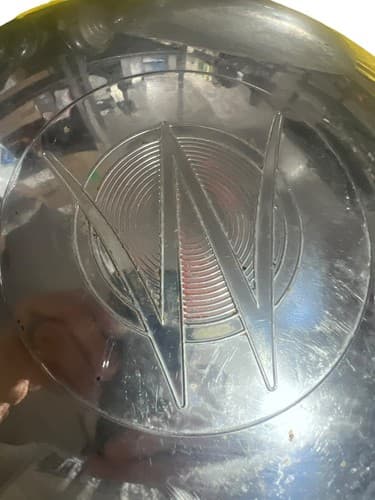 (4) 1948, 1949, 1950, 1951 ORIGINAL Willys Overland Jeepster Hubcaps Chrome - Thumbnail 3