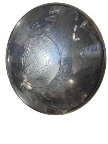 (4) 1948, 1949, 1950, 1951 ORIGINAL Willys Overland Jeepster Hubcaps Chrome - Thumbnail 4