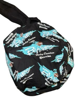Harley-Davidson Bahamas Nassau Skull Cap Doo Rag Biker Head Wrap Hat - Thumbnail 3