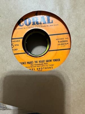 Vintage 45 RPM Record Album Lot of 12 RCA Victor Decca Columbia Mercury Coral - Thumbnail 12