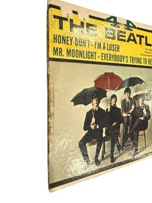 The Beatles 4 By The Beatles Capitol R-5365 1965 EP Vinyl Record & Sleeve - Thumbnail 10