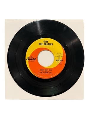 The Beatles 4 By The Beatles Capitol R-5365 1965 EP Vinyl Record & Sleeve - Thumbnail 8