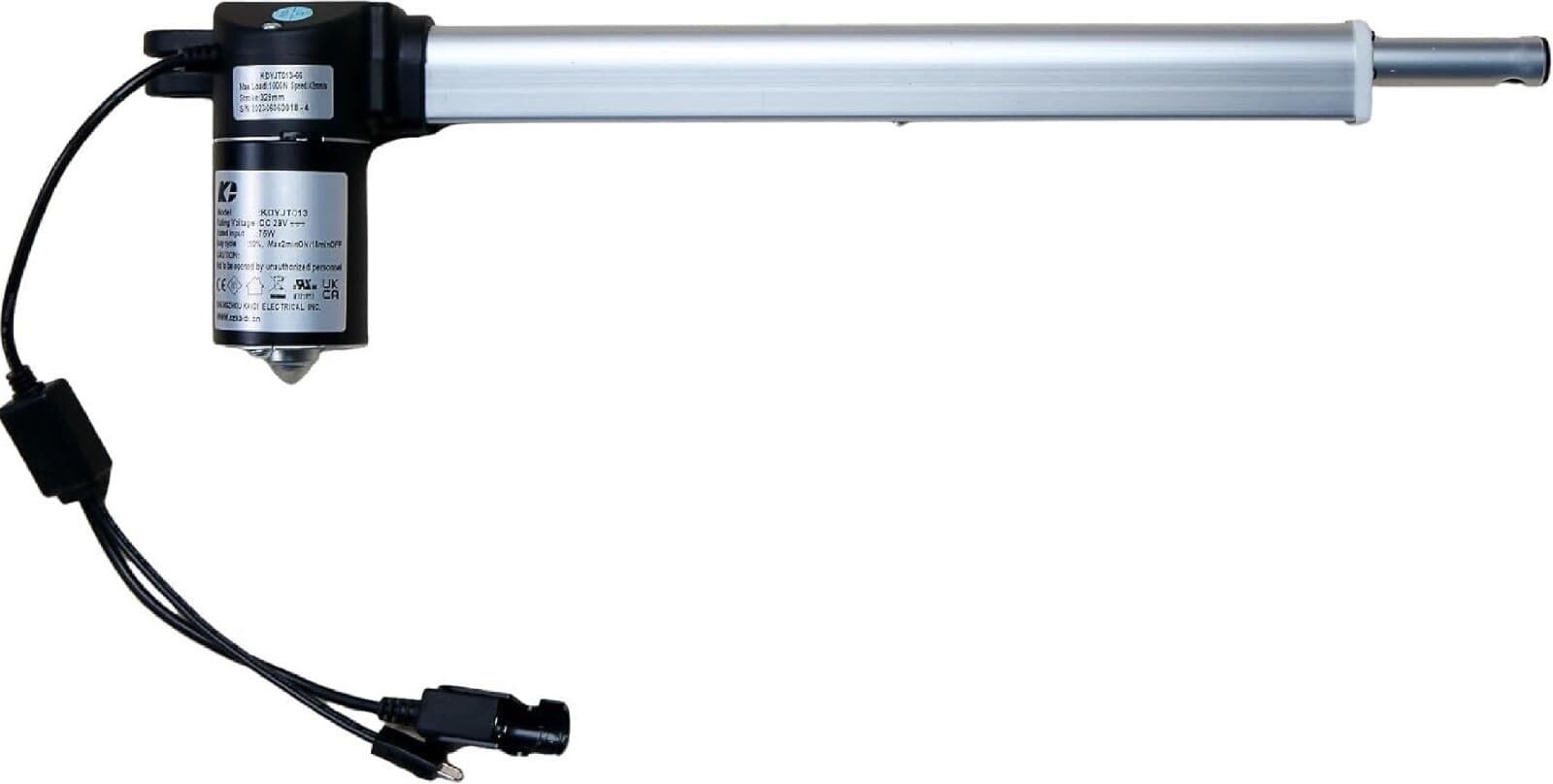 Kaidi Motor Kit Linear Actuator Model KDYJT013-66 for Power Recliner Lift Chairs - Image 1