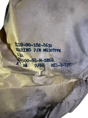 NOS Military Surplus MG307FFK Mast Guide Bearing NSN 3110-00-182-8632 - Image 1