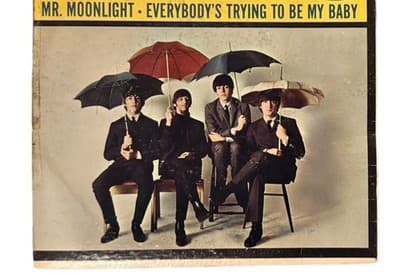 The Beatles 4 By The Beatles Capitol R-5365 1965 EP Vinyl Record & Sleeve - Thumbnail 2