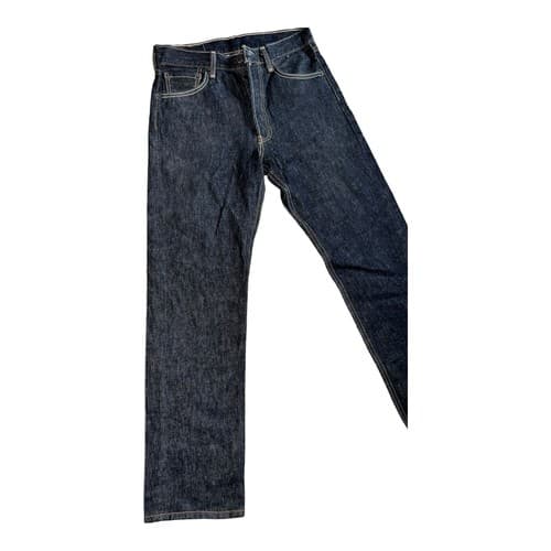 Levi's 501 Black Denim Jeans, Straight Leg, Button Fly, 30x32, Made in Mexico - Thumbnail 2