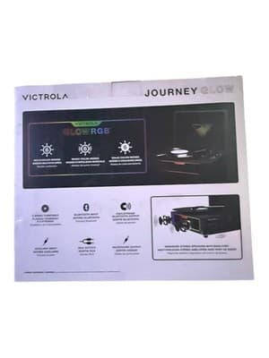 Victrola Journey Glow Illuminated Suitcase Record Player - Thumbnail 2