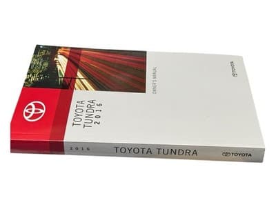 2016 TOYOTA TUNDRA Owner's Manual Users Guide - Thumbnail 4