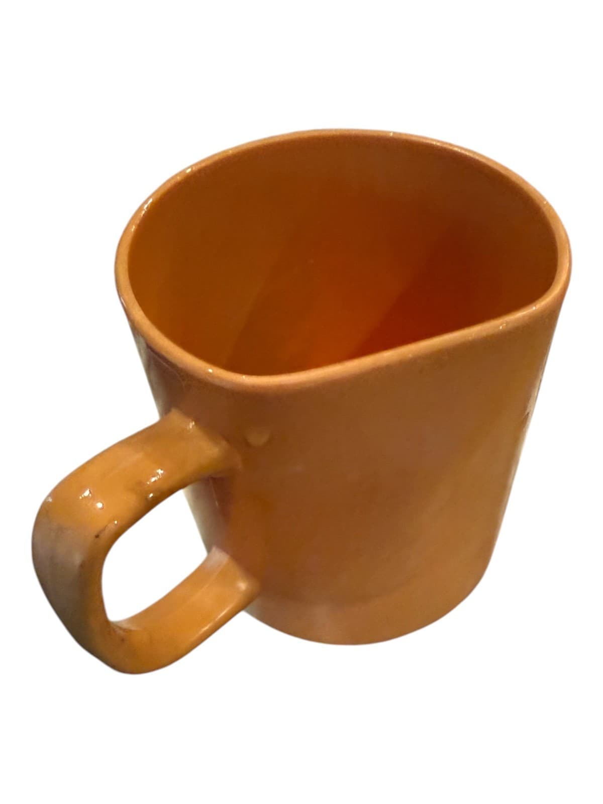Vintage The World's Greatest GRANDPA Porcelain Orange Coffee Mug - Thumbnail 5
