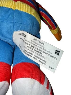 Sesame Street Ernie 12” Plush Doll Hasbro 2013 Stuffed Toy w/ Tags - Thumbnail 3
