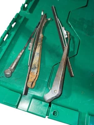 Two Vintage 1950s Trico Windshield Wiper Blade & Arm Assembly - Rusty Original - Thumbnail 13