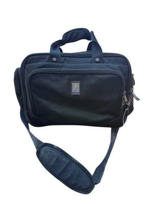 Travelpro Flight Crew 5 Black Tote Laptop Bag Nylon 3602-01 - Thumbnail 4