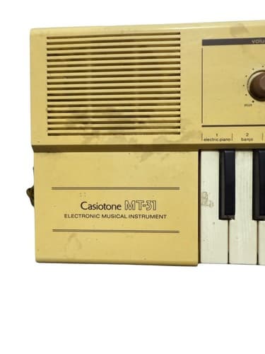 Slider Cap For CASIO CASIOTONE MT 31 POLYPHONIC VINTAGE KEYBOARD 1983 - Thumbnail 2