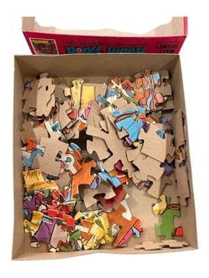 Vintage Walt Disney Robin Hood Puzzle Jaymar 100 Piece Complete USA 5076 - Thumbnail 8