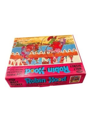 Vintage Walt Disney Robin Hood Puzzle Jaymar 100 Piece Complete USA 5076 - Thumbnail 5