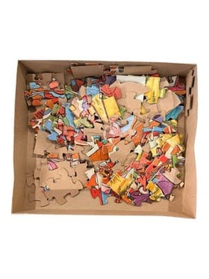 Vintage Walt Disney Robin Hood Puzzle Jaymar 100 Piece Complete USA 5076 - Thumbnail 7
