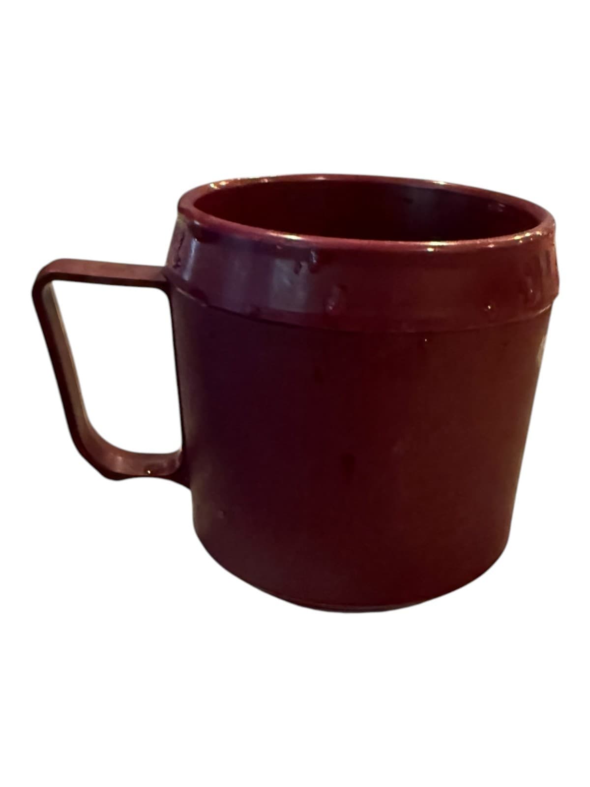 Vintage Therma-Systems Therma-Mug Red Plastic Insulated Coffee Mug - Image 1