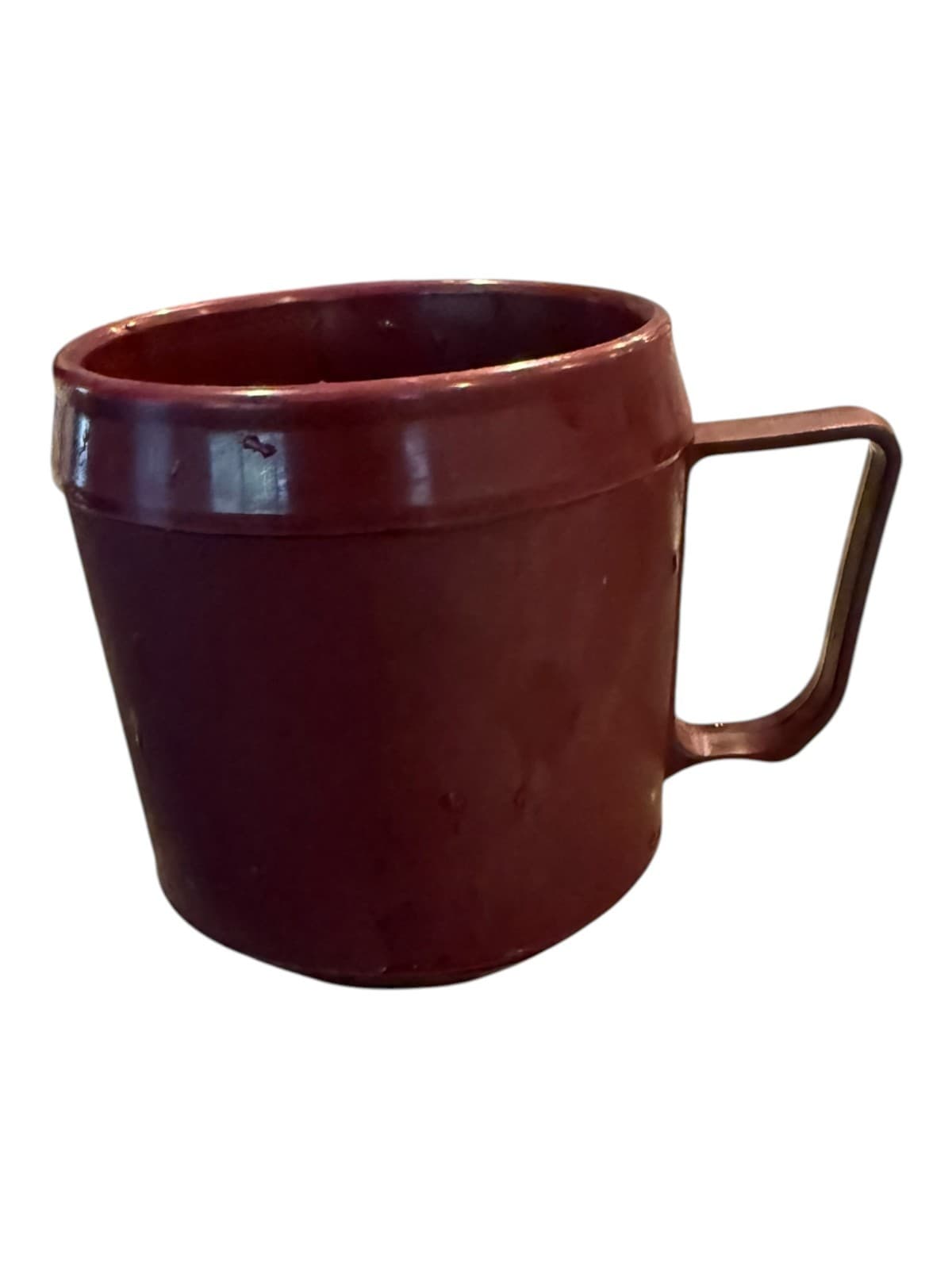 Vintage Therma-Systems Therma-Mug Red Plastic Insulated Coffee Mug - Thumbnail 2