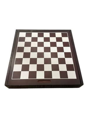 CLASSIC Multi Board Game Set w/Wooden Box - Chess Chinese Checkers Backgammon - Image 1