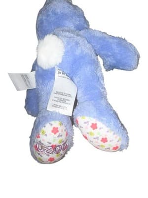 Disney Minnie Mouse Blue Bunny Easter Plush Floral Ears 14” Stuffed - Thumbnail 3