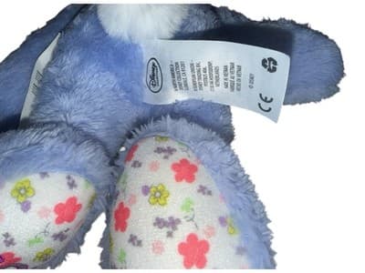 Disney Minnie Mouse Blue Bunny Easter Plush Floral Ears 14” Stuffed - Thumbnail 4
