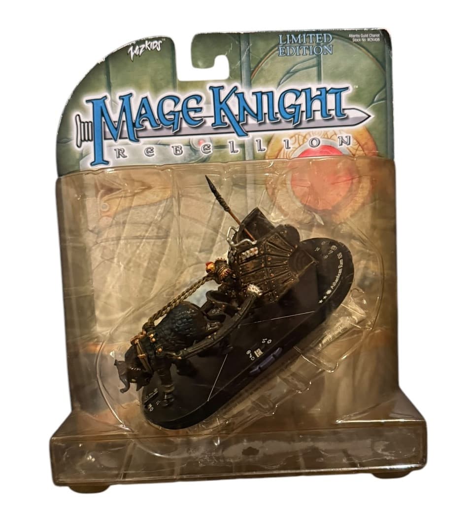 Mage Knight Rebellion Atlantis Guild Chariot Limited Edition NIB - Thumbnail 6