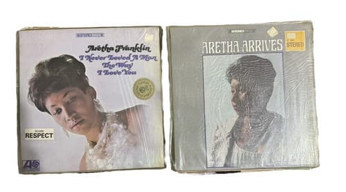 Aretha Franklin Vinyl Set SD8139 2 Albums - Image 1