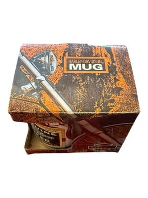 Harley-Davidson Genuine Biker Mug w/ Original Box 1991 - Thumbnail 7