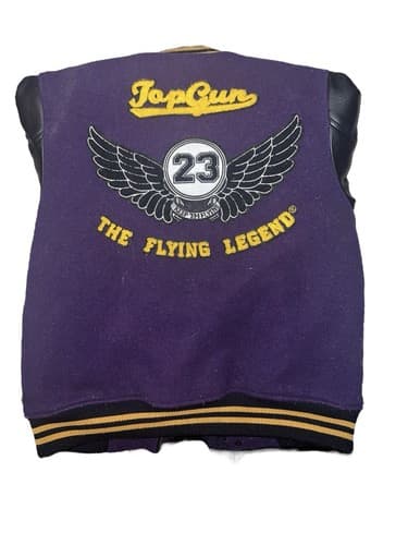 TOP GUN® KIDS FLYING LEGEND VARSITY JACKET - Image 1