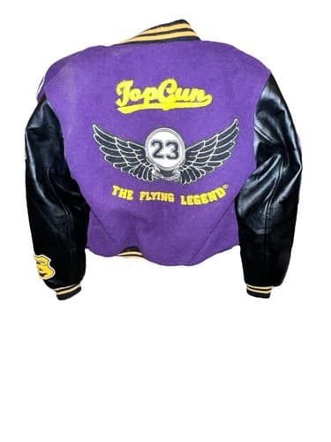 TOP GUN® KIDS FLYING LEGEND VARSITY JACKET - Thumbnail 5
