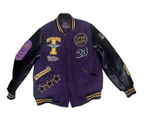TOP GUN® KIDS FLYING LEGEND VARSITY JACKET - Thumbnail 2