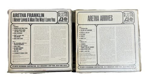 Aretha Franklin Vinyl Set SD8139 2 Albums - Thumbnail 4