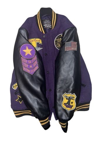TOP GUN® KIDS FLYING LEGEND VARSITY JACKET - Thumbnail 4