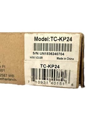24-Port Blank Keystone 1U Patch Panel, 1U 19" Metal Rackmount Housing, TC-KP24 - Thumbnail 2
