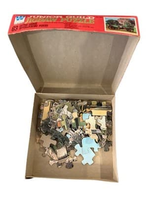 Vintage Whitman Puzzle Lot Junior Guild 63pc x2 Deluxe Guild Paris 500pc - Thumbnail 7