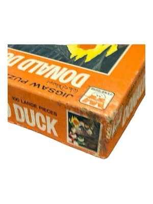 Vintage 1969 Whitman Disney Donald Duck 100 Pc Puzzle #4649 Complete in Box - Thumbnail 5