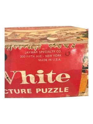 Vintage Jaymar Walt Disney Snow White & the Dwarfs Puzzle Missing 1 Piece - Thumbnail 7