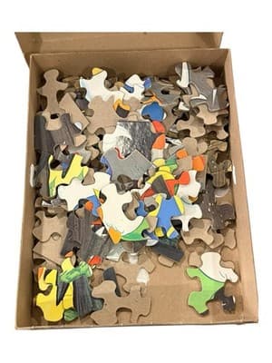 Vintage 1969 Whitman Disney Donald Duck 100 Pc Puzzle #4649 Complete in Box - Thumbnail 6