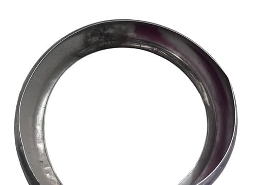 Willys Jeepster Spare Tire Ring 23” Diameter 6.5” Wide Chrome - 1948-1951 - Thumbnail 8