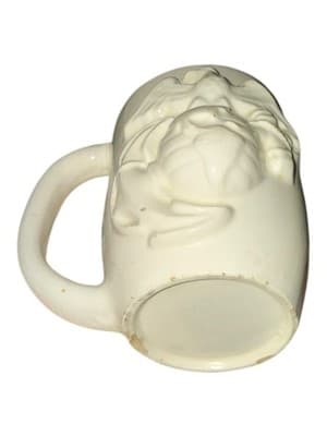 Vintage American Eagle Milk Glass Mug Patriotic Federal McCoy Style USA - Thumbnail 5