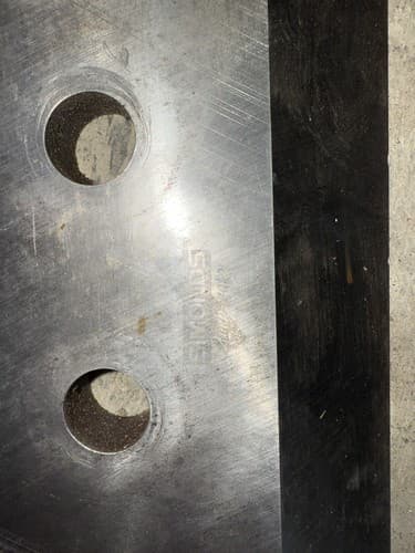 Simonds 10.5" x 5" x 0.5" Chipper Knife - Thumbnail 4